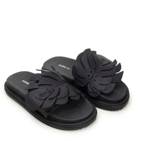 Farm Rio Monstera Anatomic Slide Sandal - Picture 1 of 5